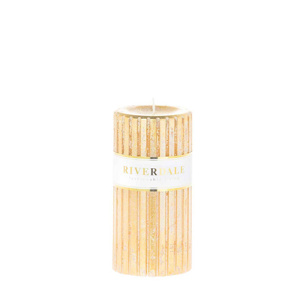 Riverdale kaars Venetian (7x14cm), Ø7x14