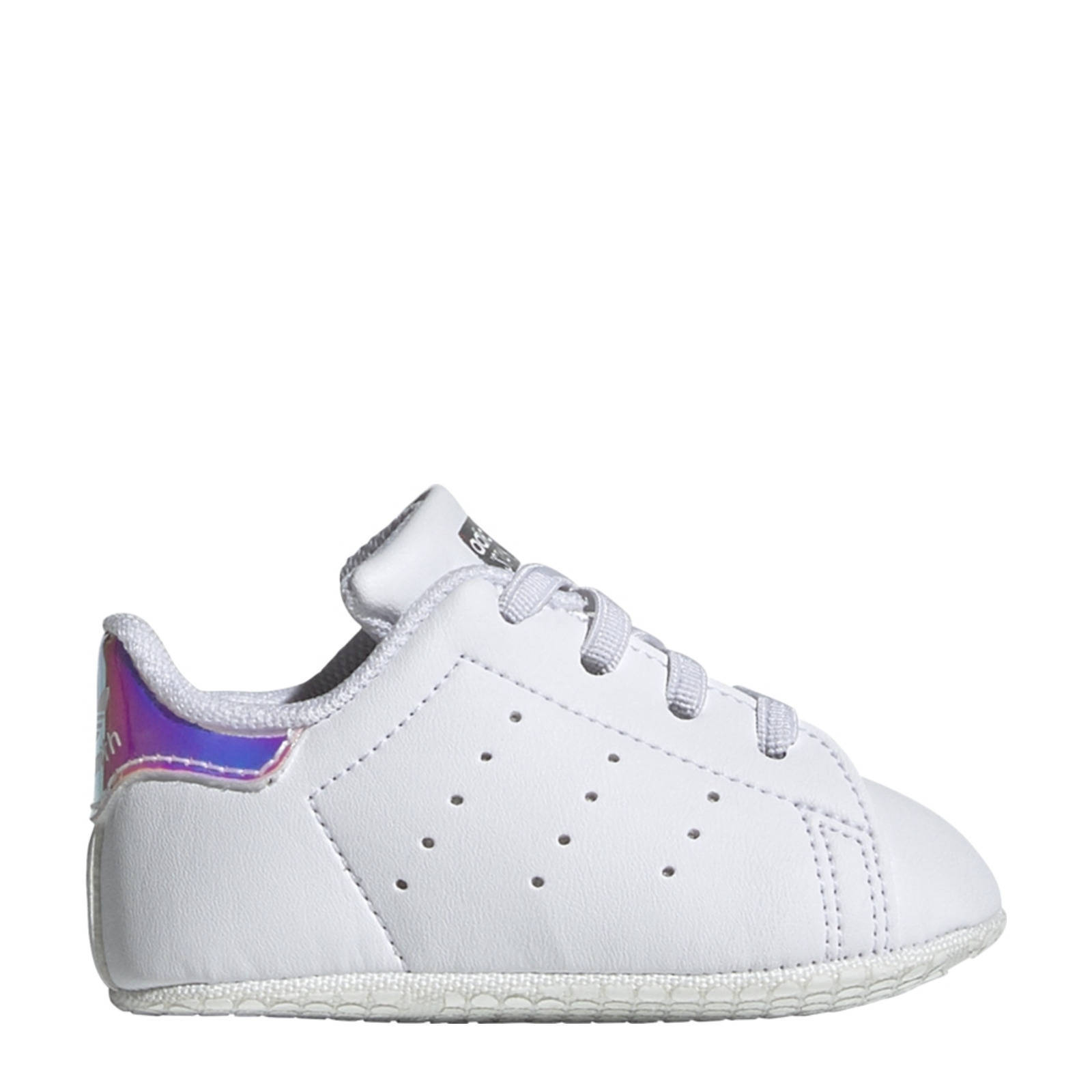 adidas Originals Stan Smith sneakers wit/zilver metallic | wehkamp