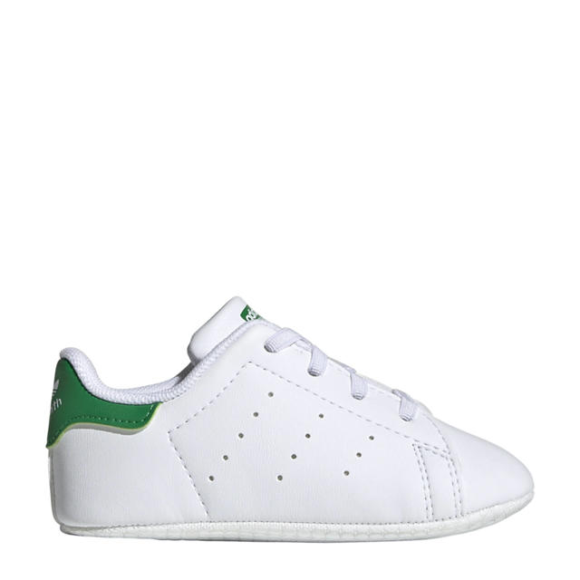 Wegrijden applaus effectief adidas Originals Stan Smith sneakers wit/groen | wehkamp