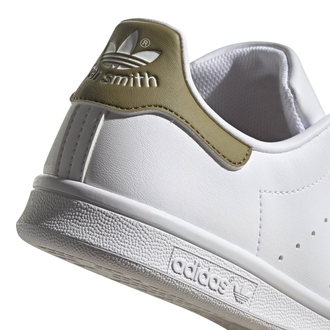adidas Originals Stan Smith sneakers wit/mosgroen | wehkamp