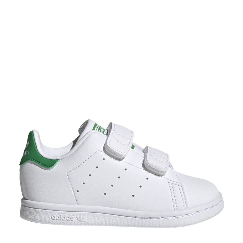 Parel leeuwerik rustig aan adidas Originals Stan Smith sneakers wit/groen | wehkamp