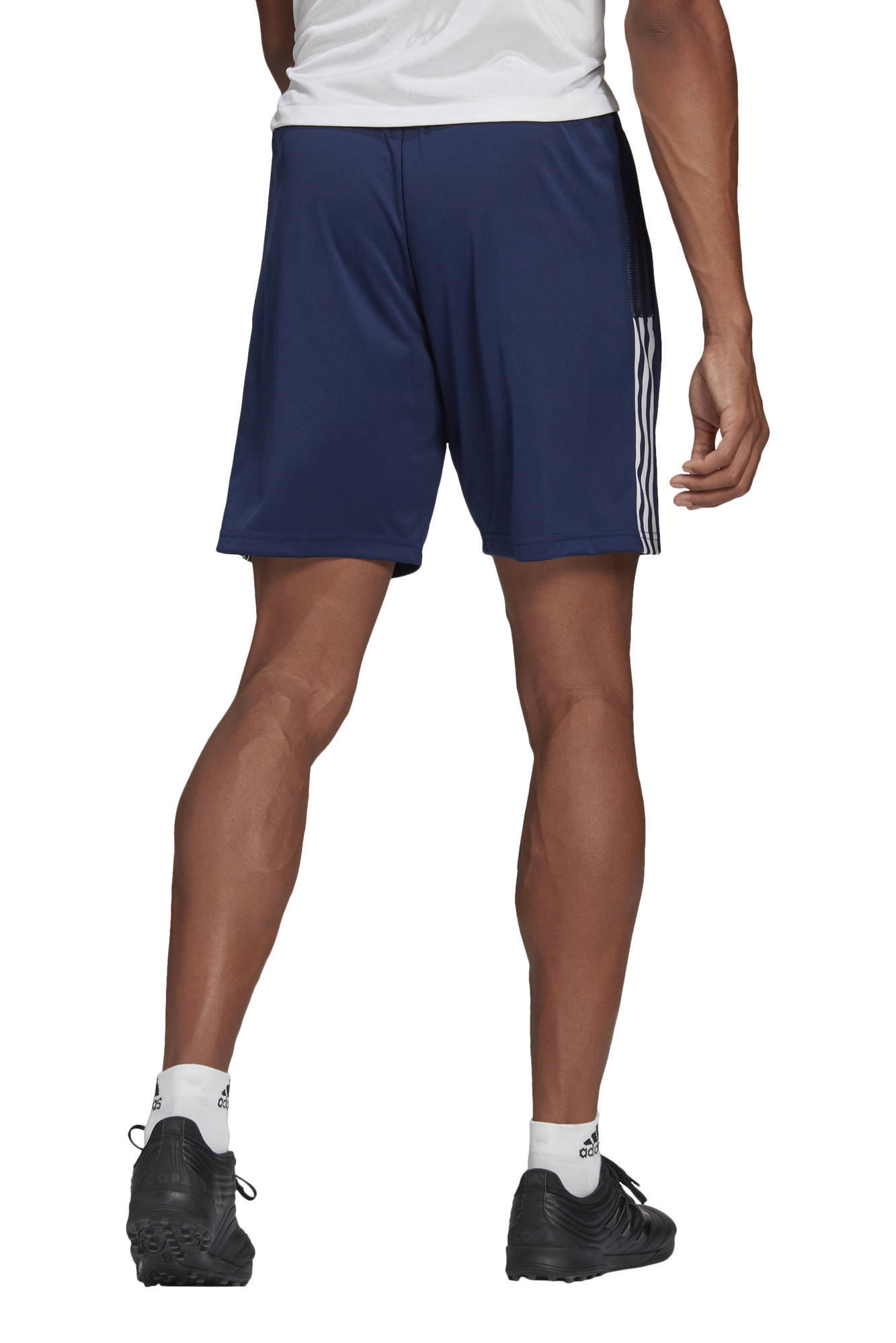 adidas Performance Tiro 21 voetbalshort donkerblauw | wehkamp