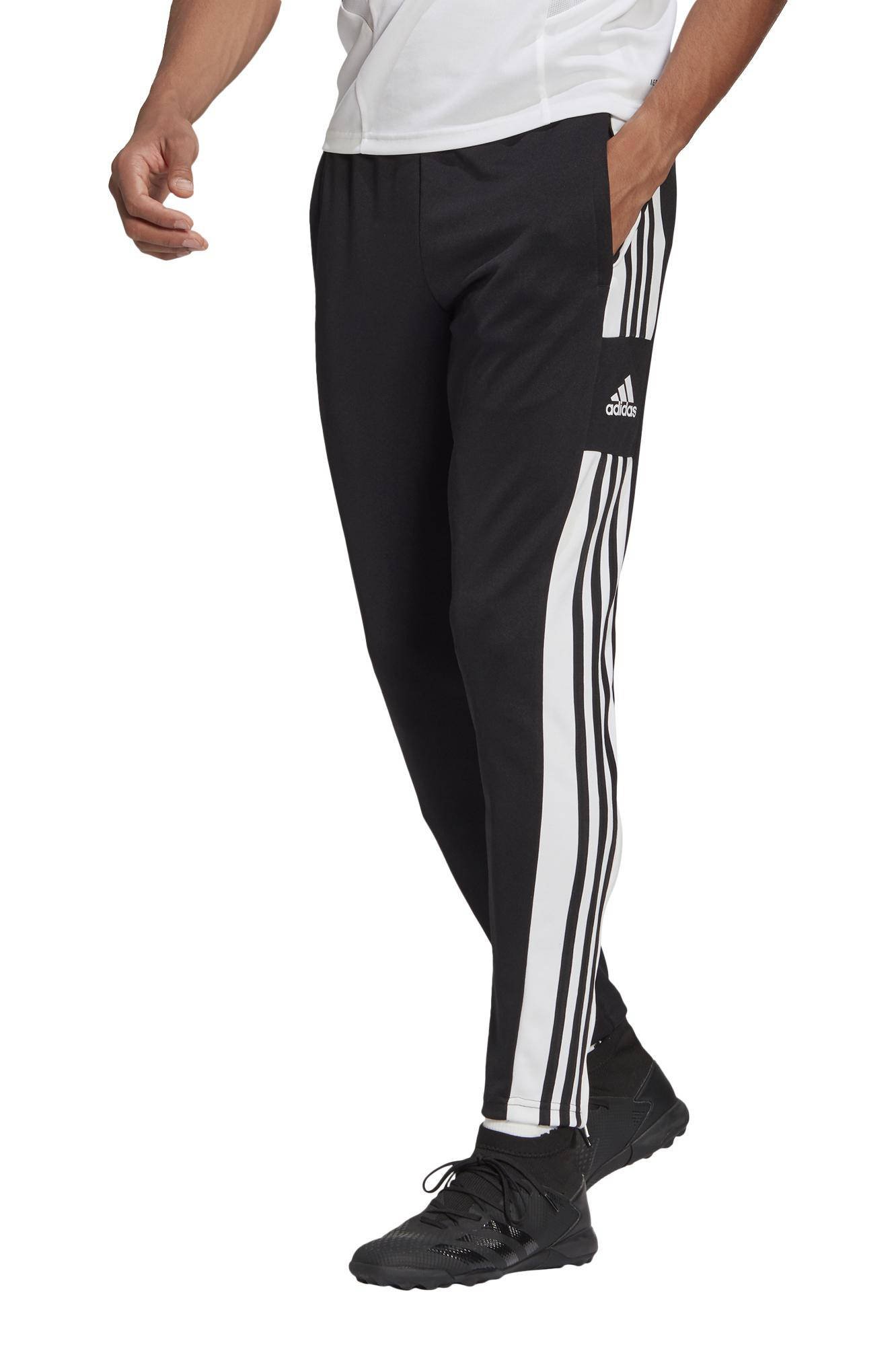 adidas Performance Senior Squadra 21 trainingsbroek zwart wit wehkamp