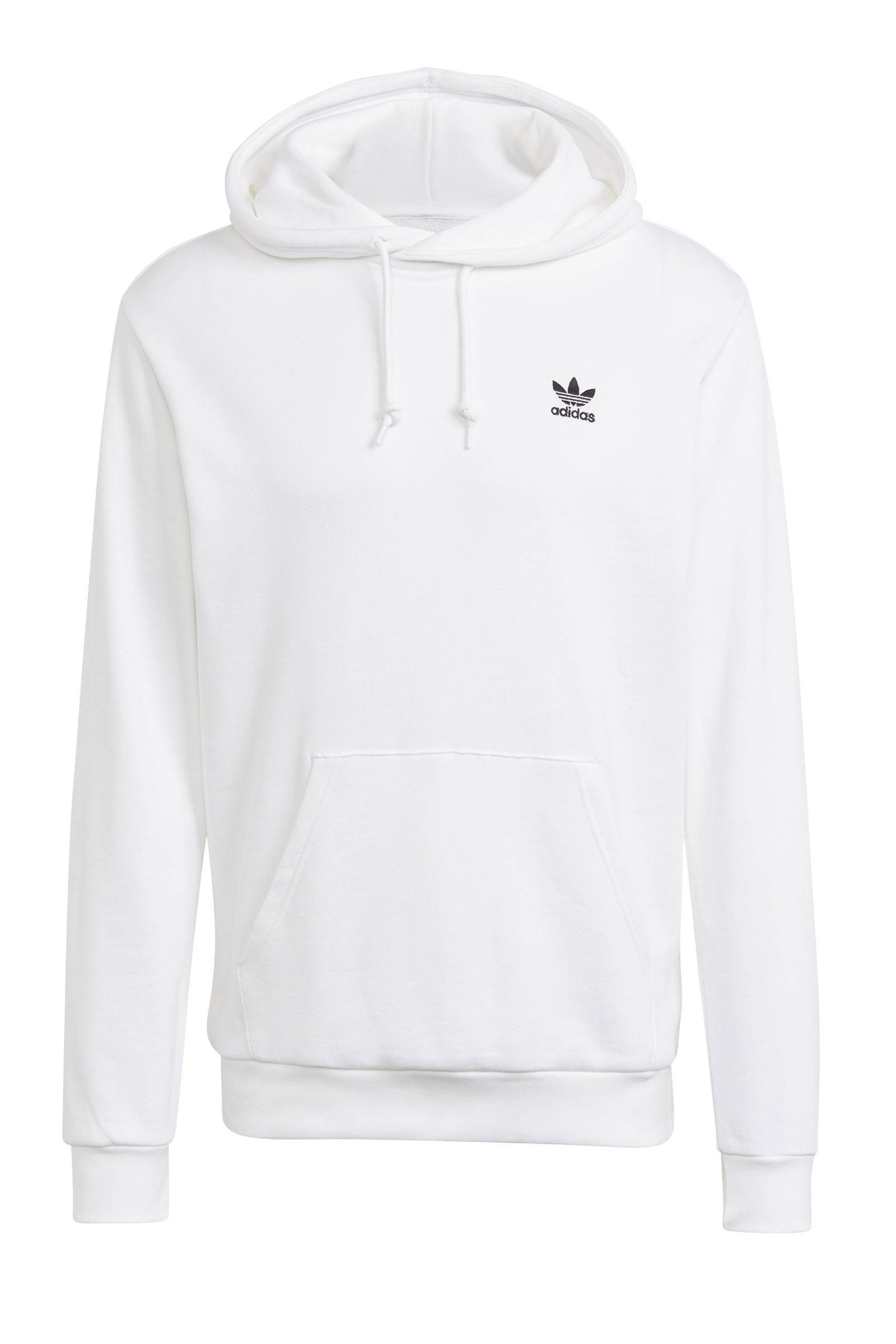 Adidas Originals Mannen, Trefoil Essentials hoodie , Wit, Heren online kopen