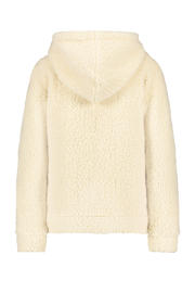 thumbnail: Hunkemöller teddy loungevest met capuchon ecru