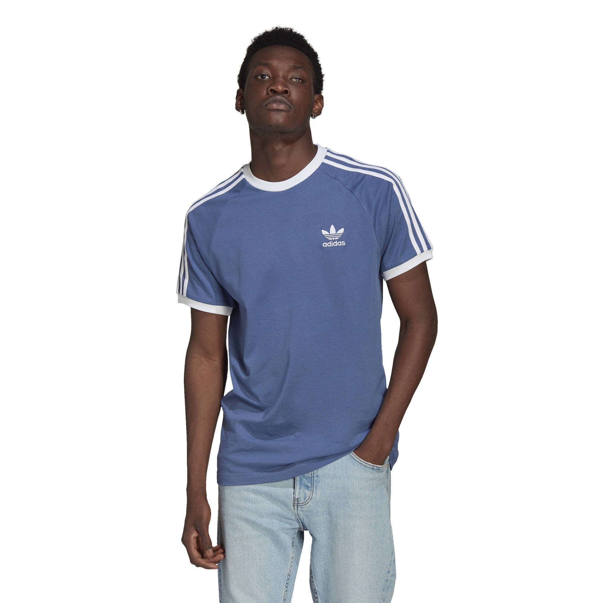 adidas blauw shirt