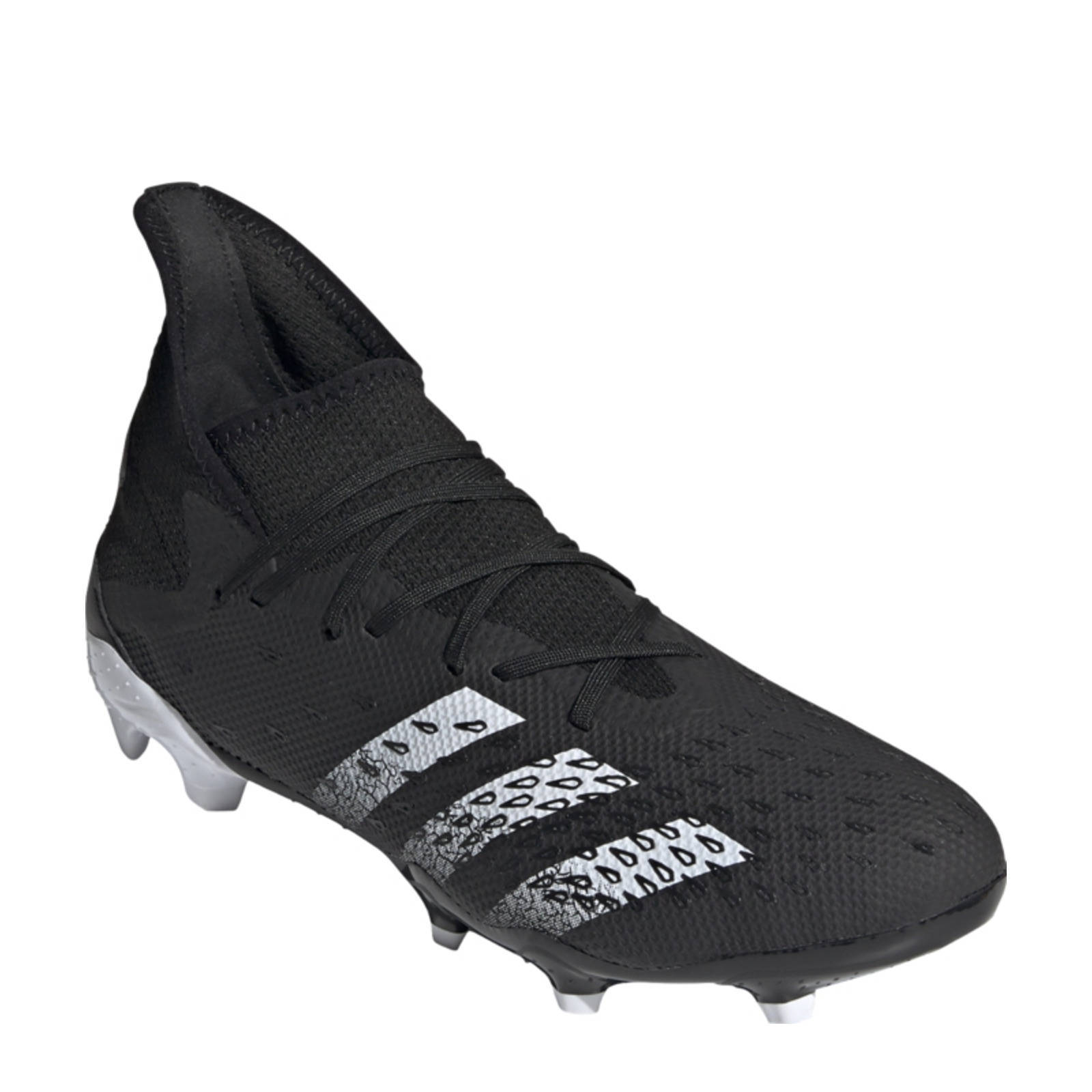 adidas Performance Predator Freak.3 FG voetbalschoenen zwart/wit | wehkamp