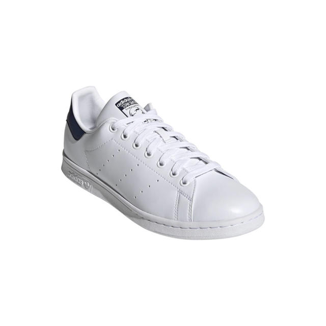 Geheim Overblijvend uitglijden adidas Originals Stan Smith sneakers wit/donkerblauw | wehkamp
