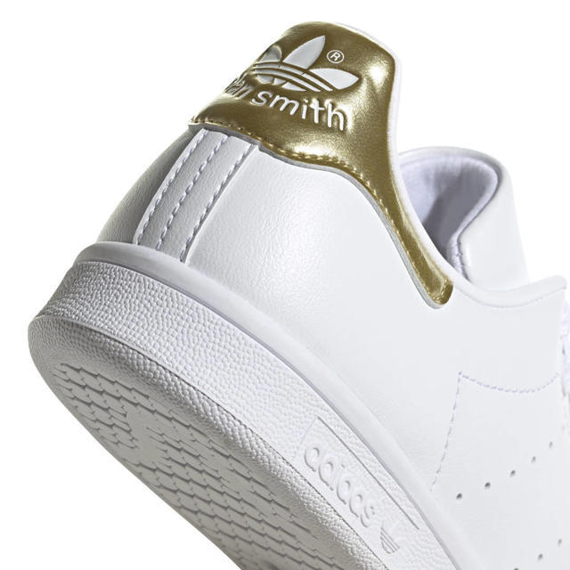Advertentie versus album adidas Originals Stan Smith sneakers wit/goud | wehkamp