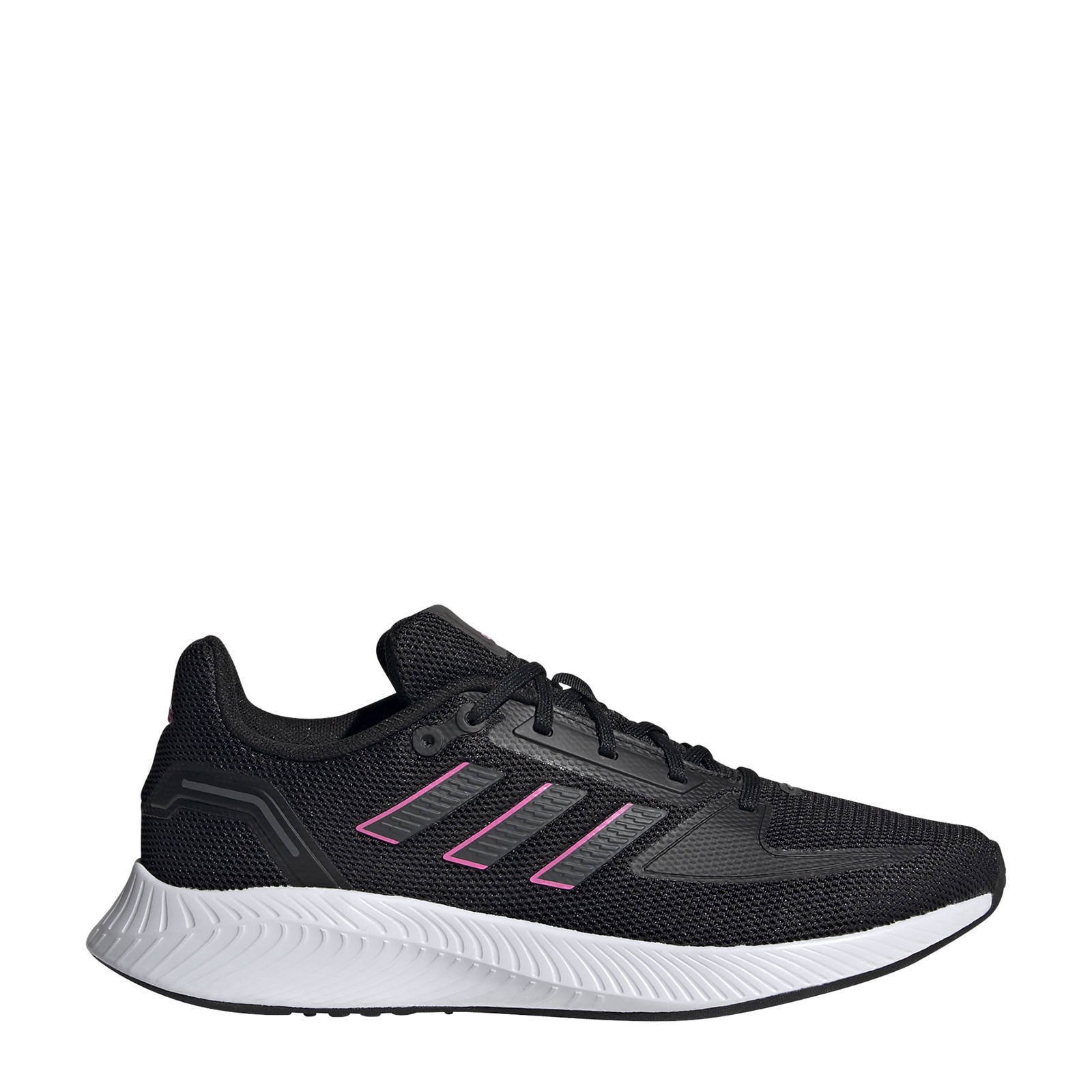 Adidas Performance Runfalcon 2.0 hardloopschoenen zwart/grijs/roze online kopen
