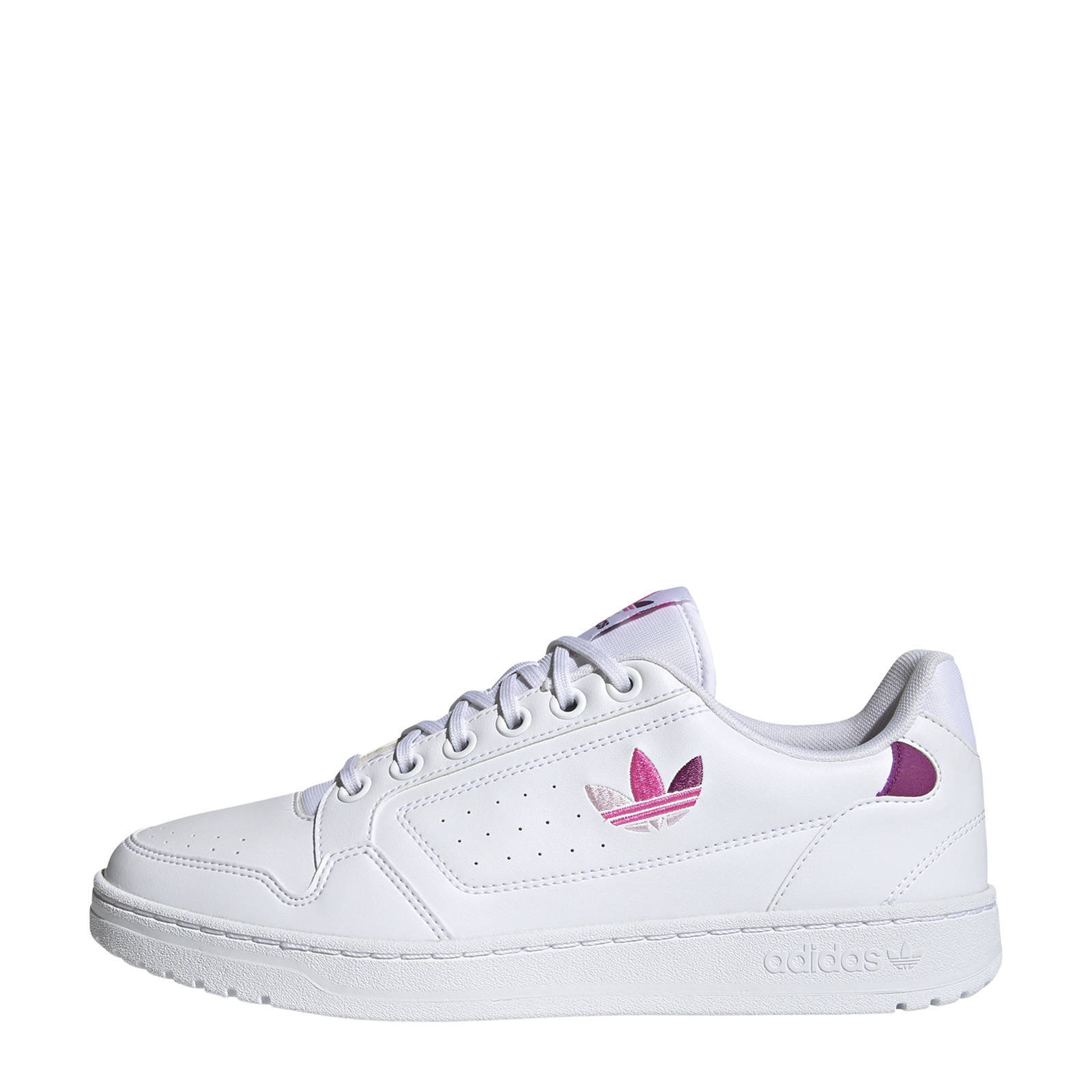 adidas Originals NY 90 sneakers wit/mauve/roze | wehkamp