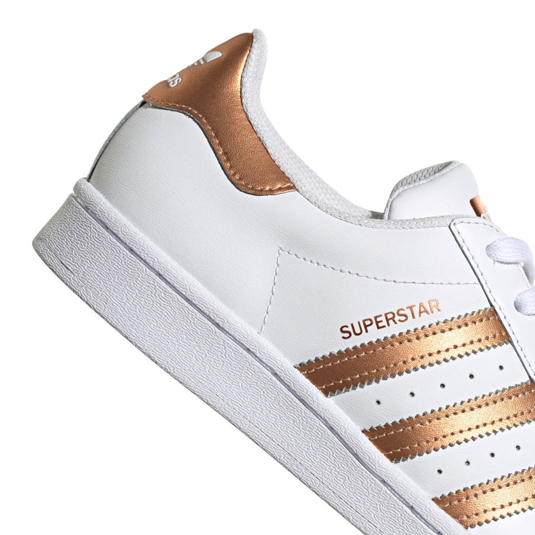 adidas Originals Superstar sneakers wit/koper | wehkamp