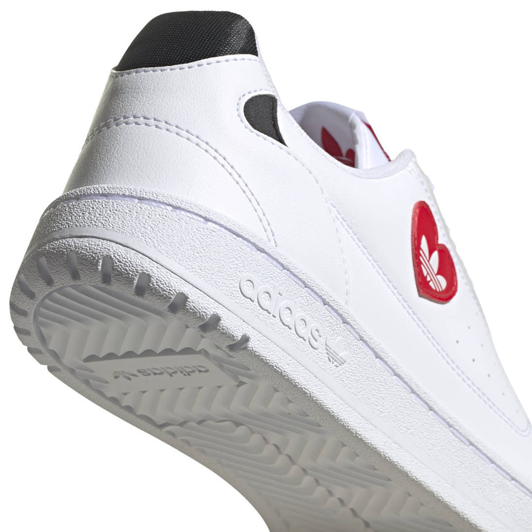 adidas Originals NY 90 sneakers wit/rood/zwart | wehkamp