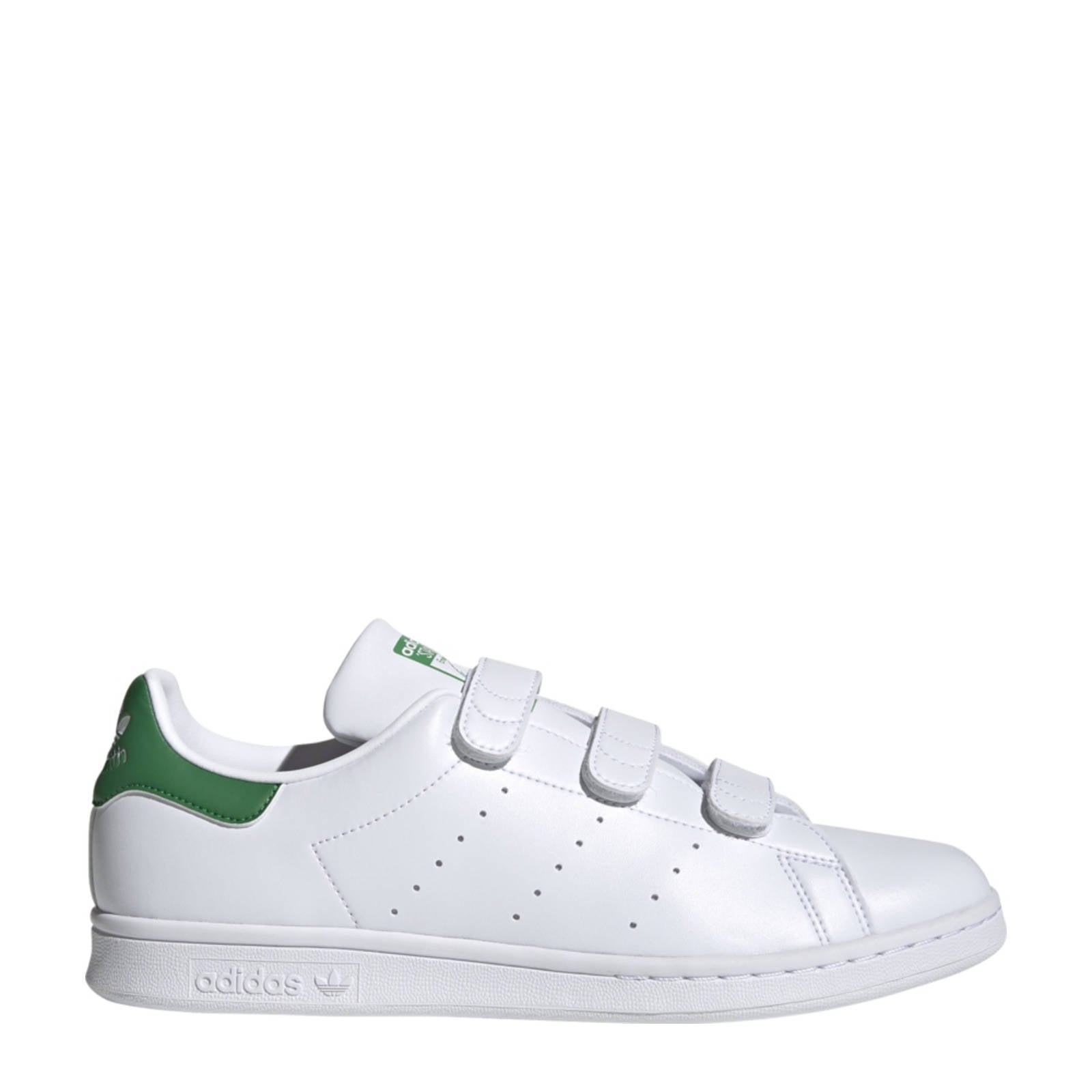 adidas Originals Stan Smith sneakers wit/groen | wehkamp