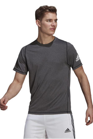   Designed2Move sport T-shirt zwart melange