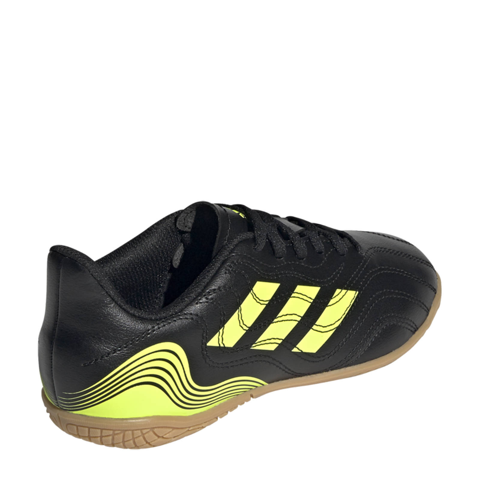 adidas Performance Copa Sense.4 Jr. zaalvoetbalschoenen zwart/geel | wehkamp