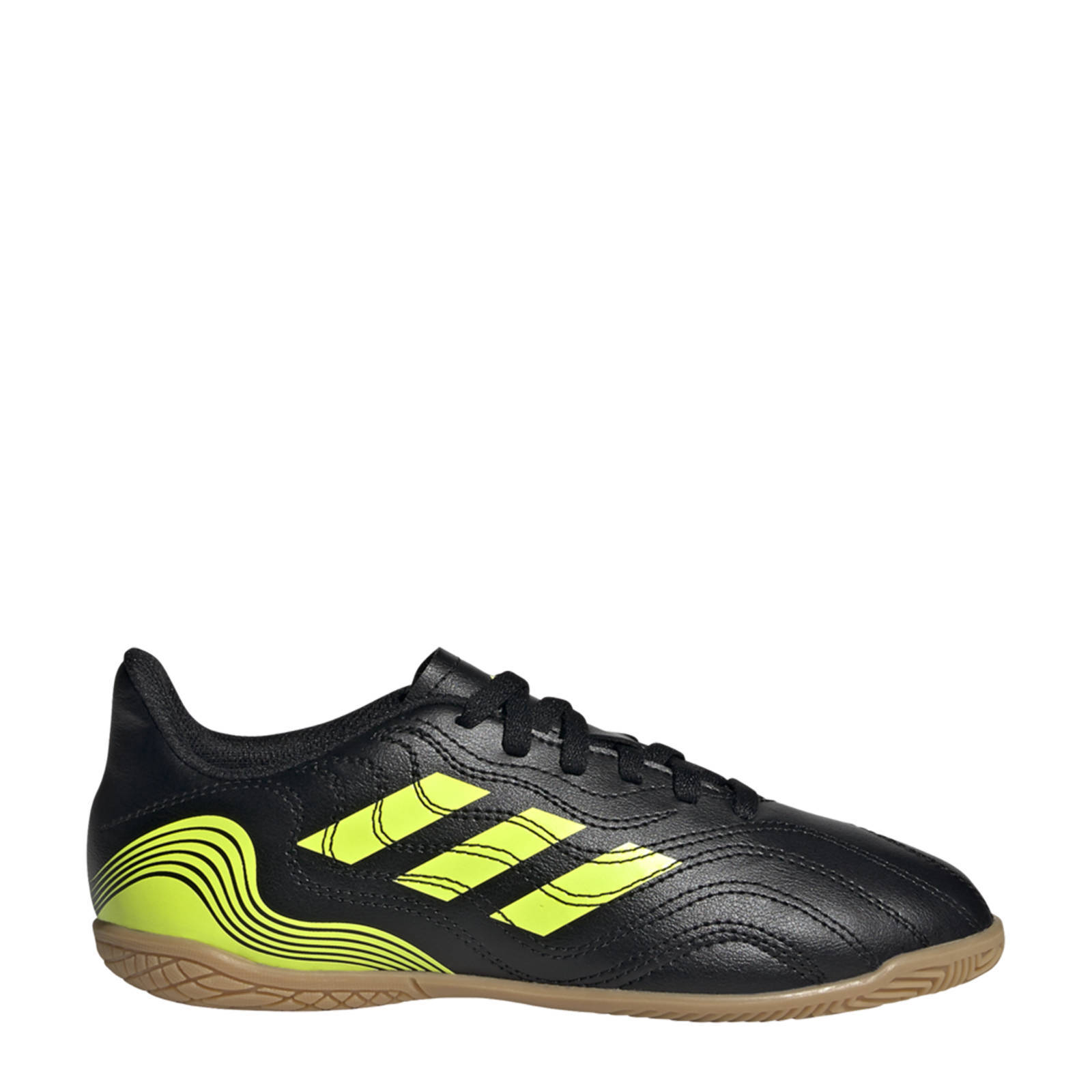 adidas Performance Copa Sense.4 Jr. zaalvoetbalschoenen zwart/geel | wehkamp