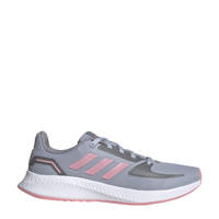 adidas Performance Runfalcon 2.0 Classic sneakers zilver/roze/grijs kids, Zilver/roze/grijs