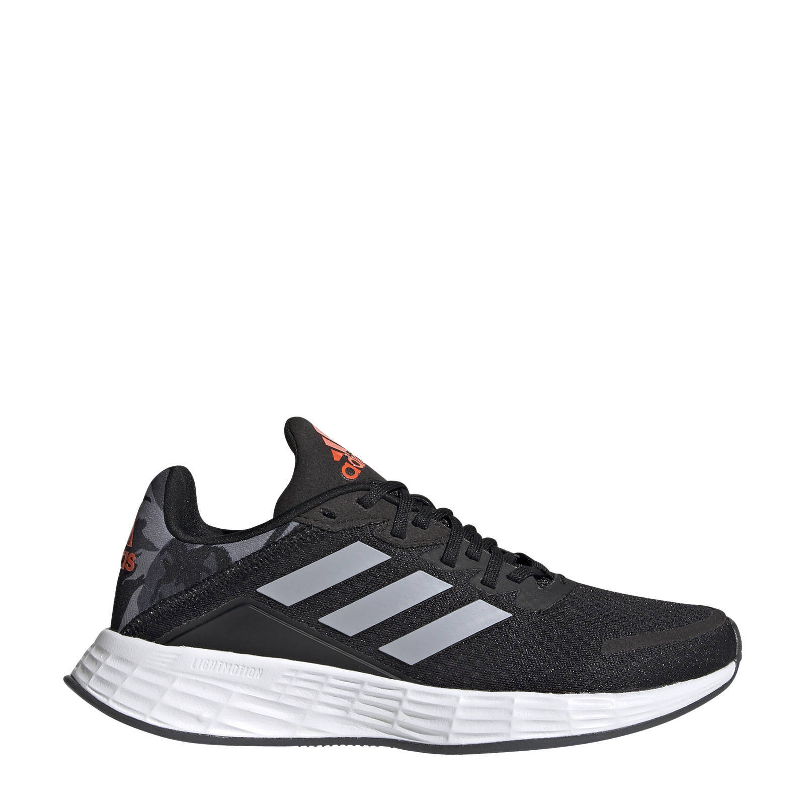 Adidas Performance Duramo SL hardloopschoenen zwart/zilver/rood kids online kopen