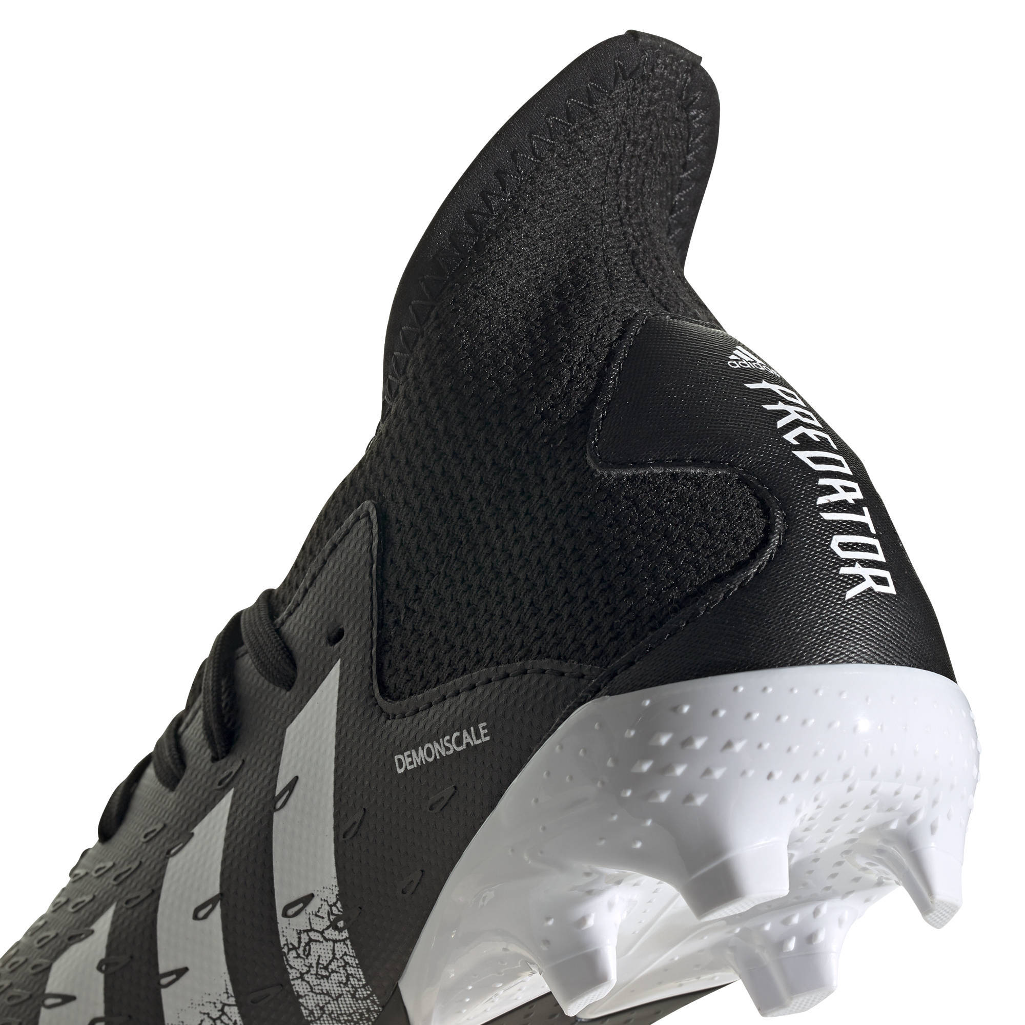 adidas Performance Predator Freak.3 FG Jr. voetbalschoenen zwart/wit |  wehkamp
