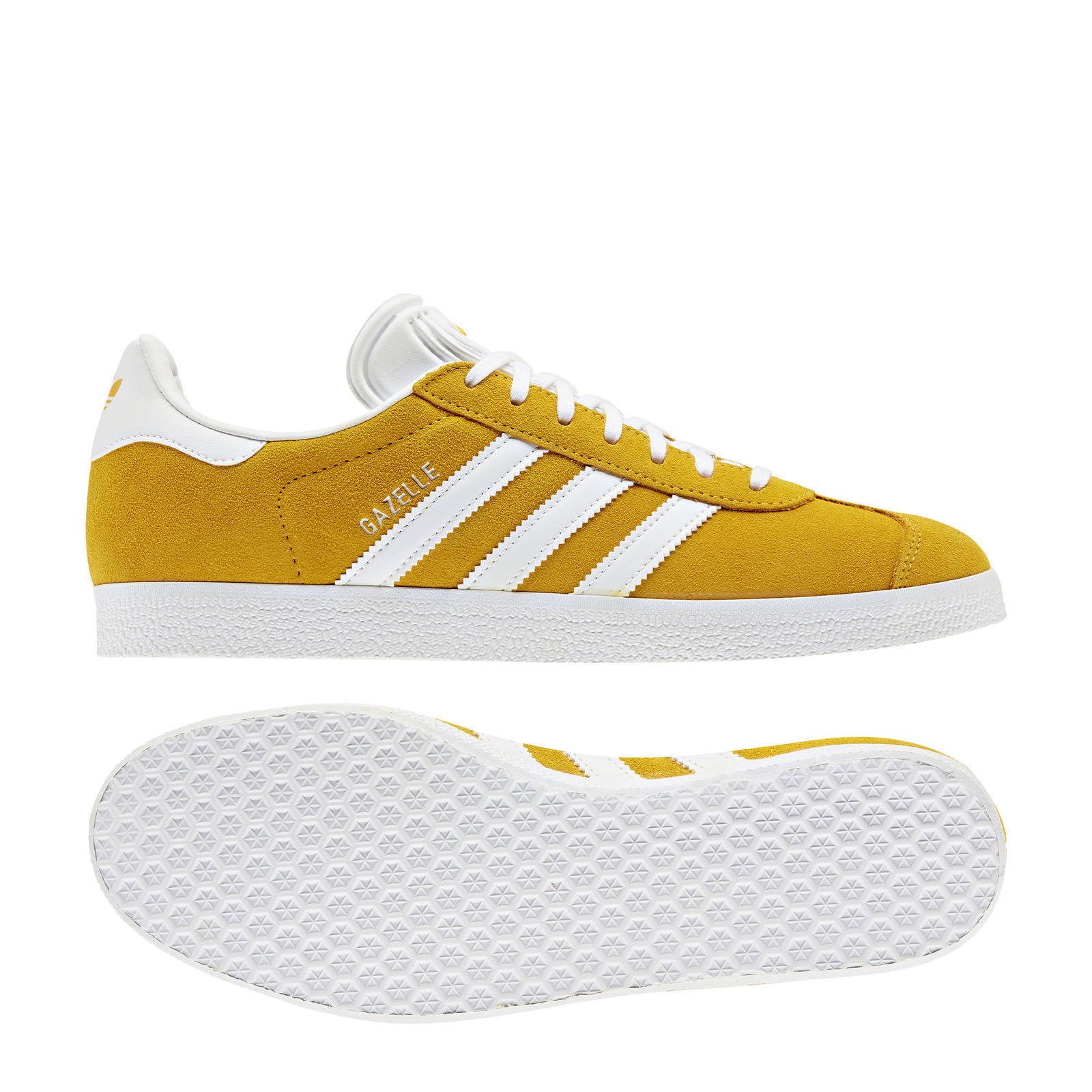 Gazelle sneakers geel/wit