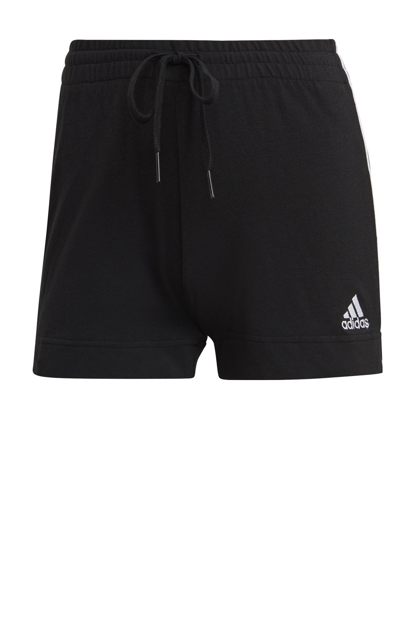 adidas Performance sportshort zwart/wit | wehkamp