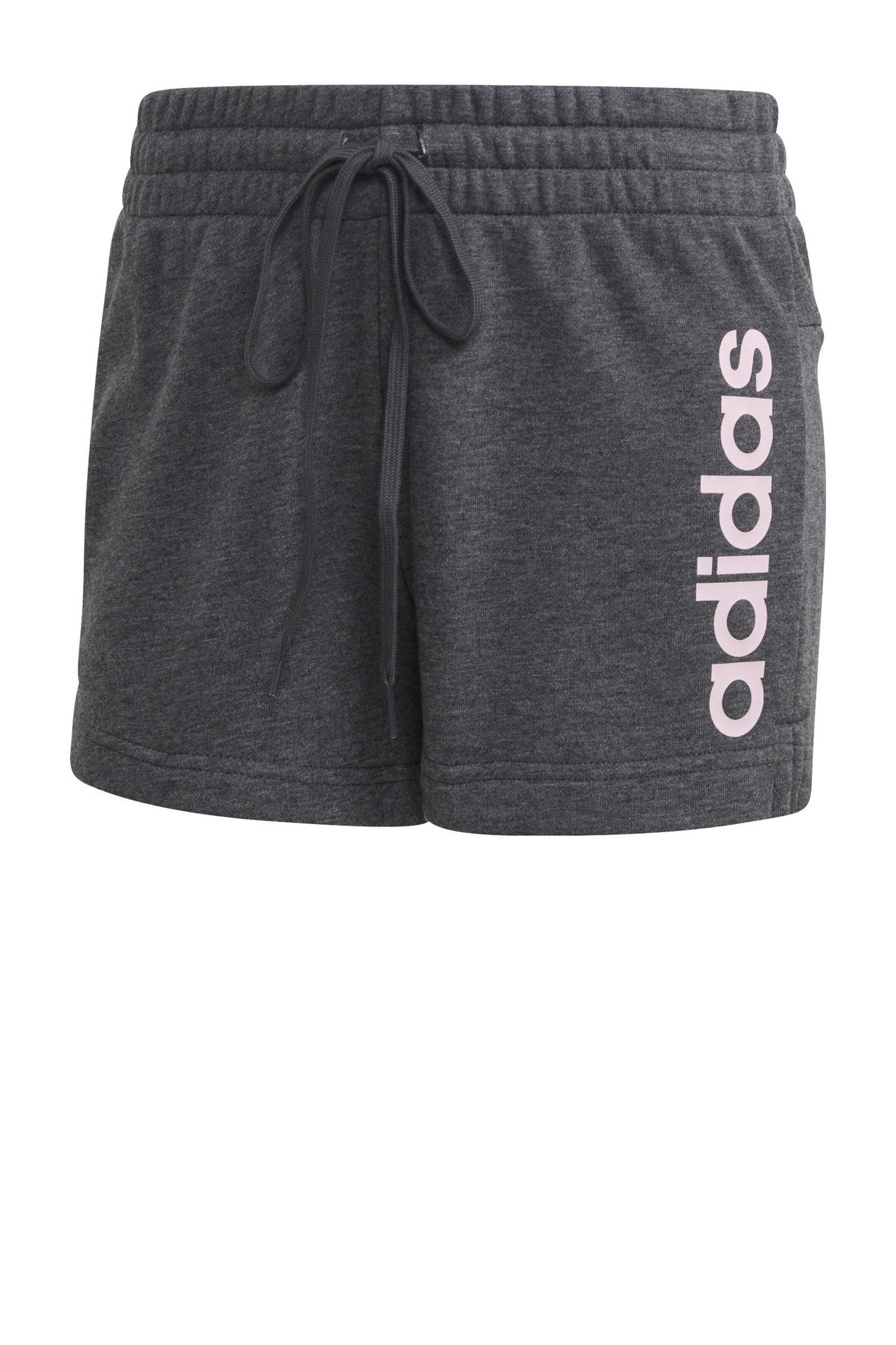 Adidas Shorts Essentials Slim Logo Grijs/Roze Vrouw online kopen