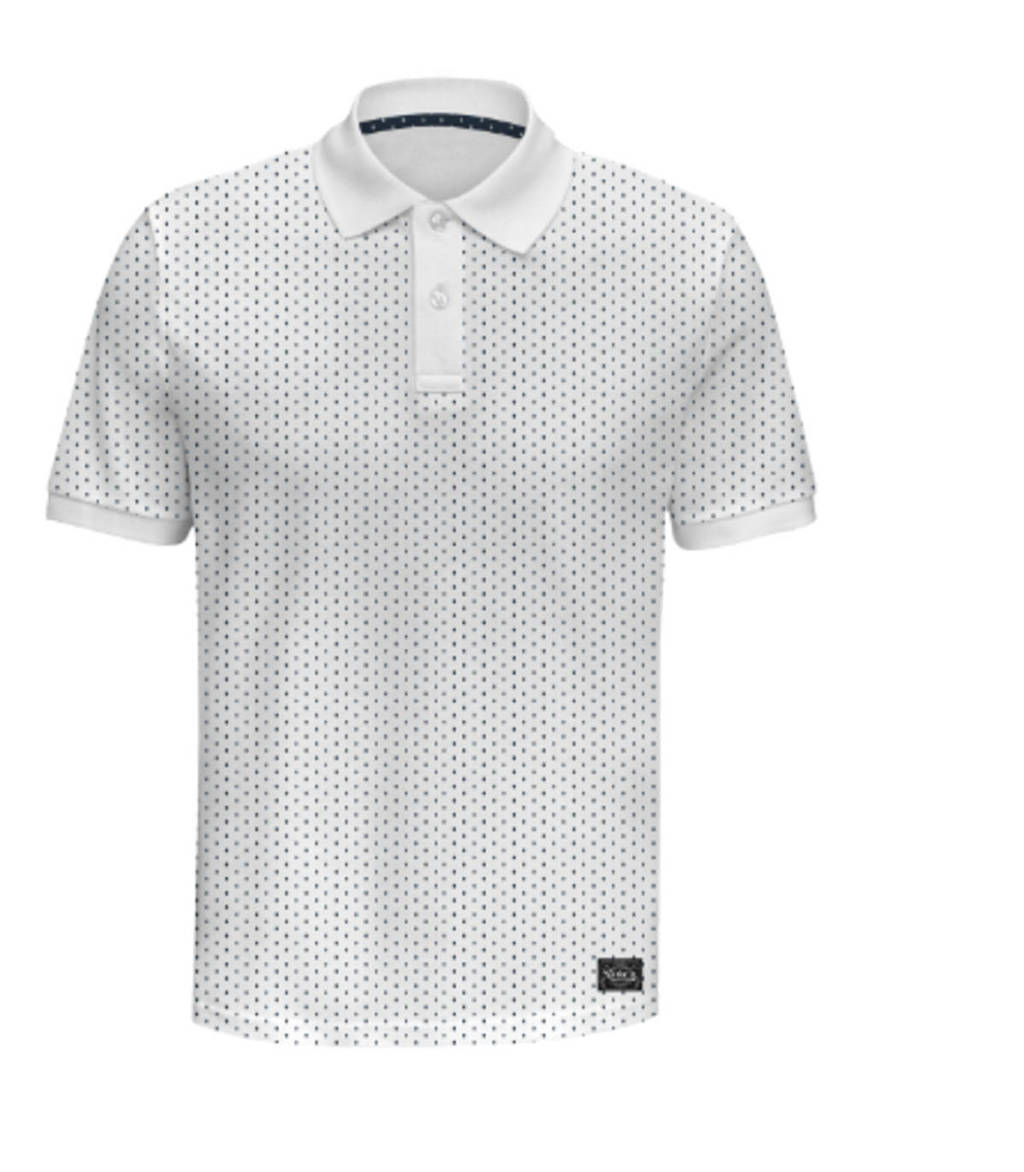 NAME IT KIDS polo Tito van biologisch katoen wit, Wit