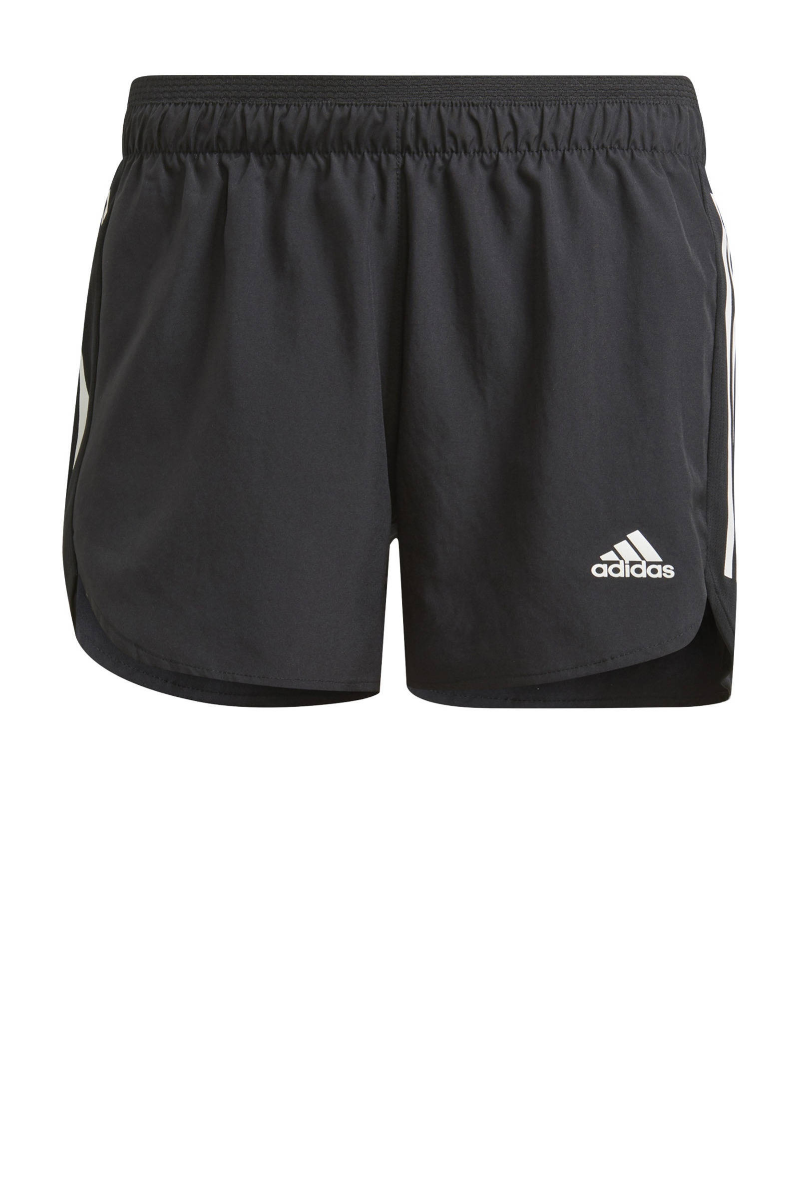 adidas Performance Run It hardloop short zwart/wit | wehkamp