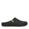Manfield pantoffels donkergrijs