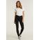 Anytime regular waist skinny jeans zwart