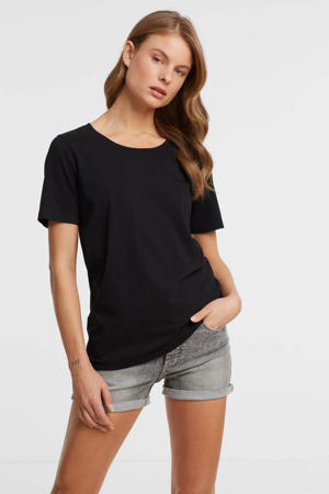 T-shirt zwart