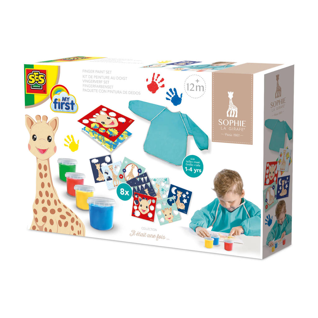 SES Sophie la girafe - Vingerverfset
