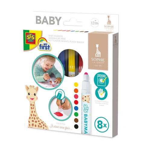 SES Sophie la girafe - Babymarkers afbeelding