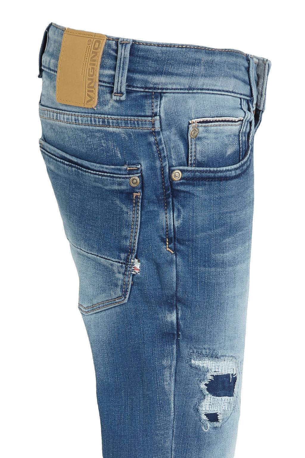 Jeans Vingino Castiano Per Ragazzi – Taglio Loose, Blu Vintage, 100% Cotone Comodo
