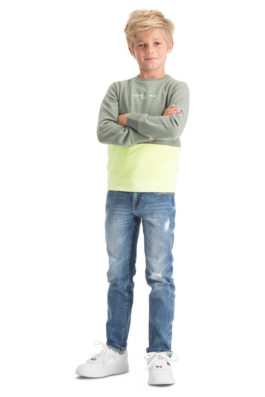 Vingino slim fit jeans Diego blue vintage
