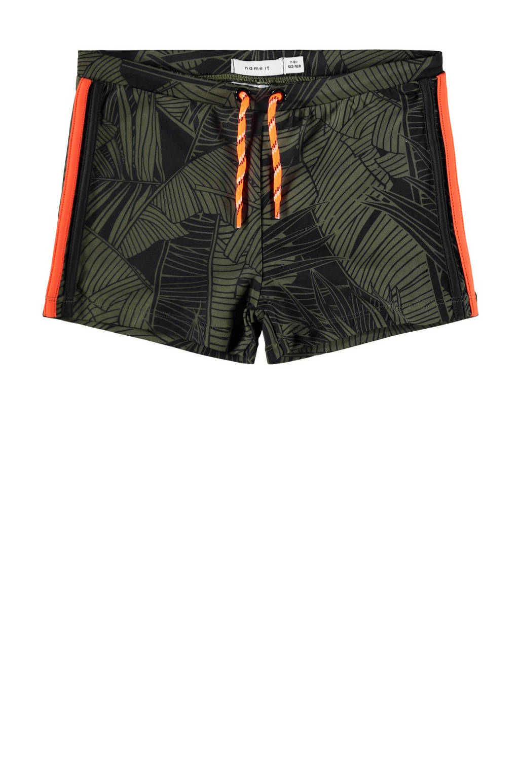 NAME IT KIDS zwemboxer Zattan met all over print olijfgroen, Olijfgroen