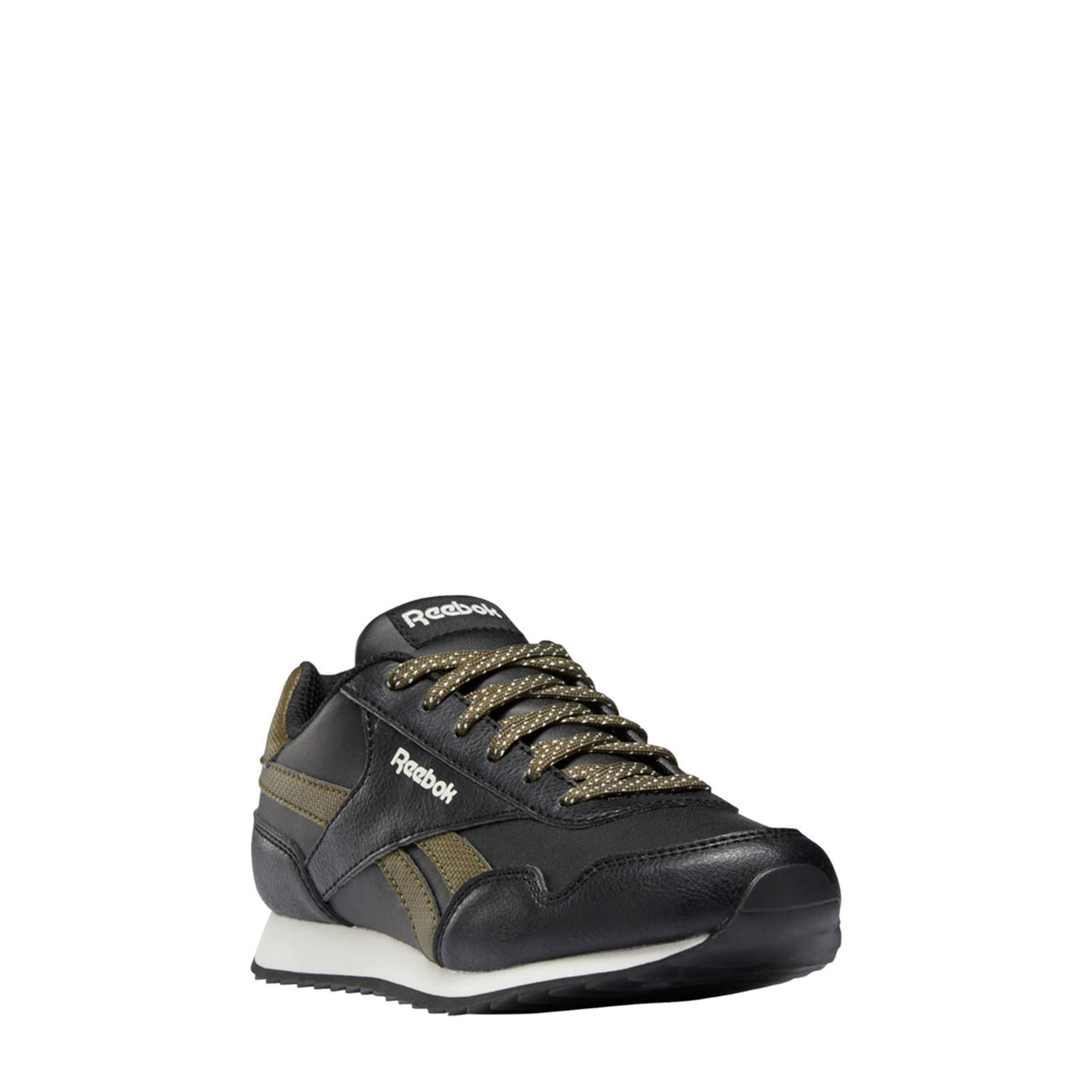 Reebok Classics Royal Classic Jogger 3.0 sneakers zwart/donkergroen/ecru |  wehkamp