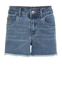 Stonewashed meisjes NAME IT KIDS jeans short Randi katoen met regular waist en rits- en knoopsluiting