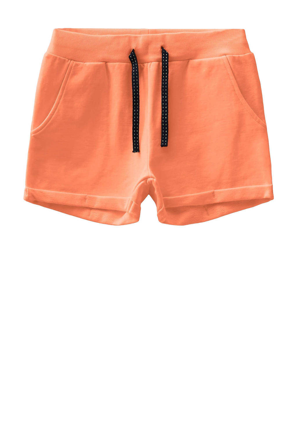 NAME IT KIDS slim fit short Volta met biologisch katoen oranje, Oranje