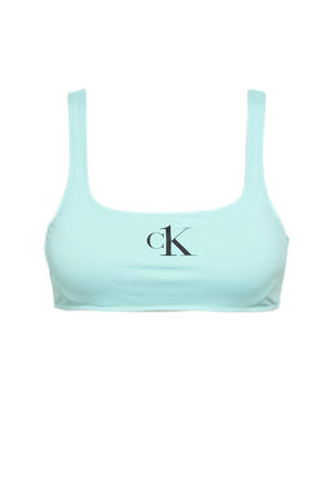 crop bikinitop turquoise