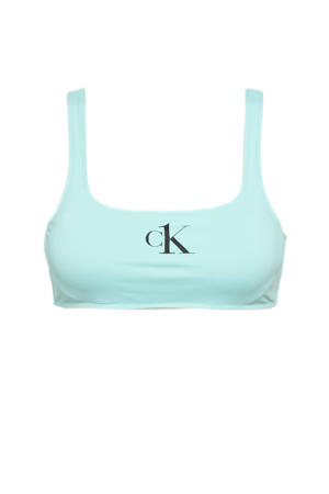 crop bikinitop turquoise