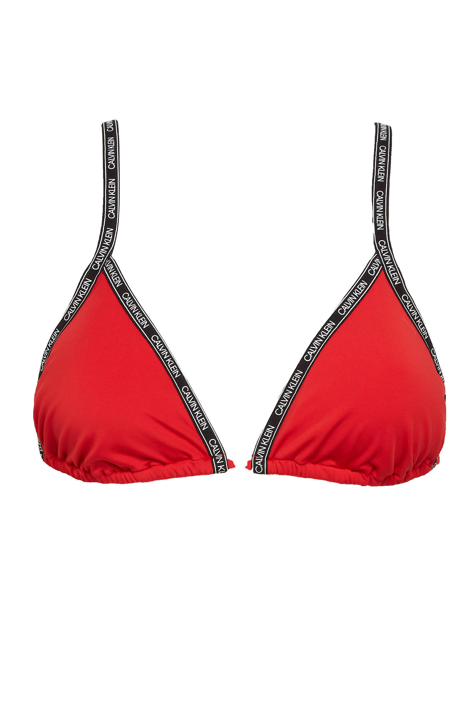 calvin klein bikinitop rood