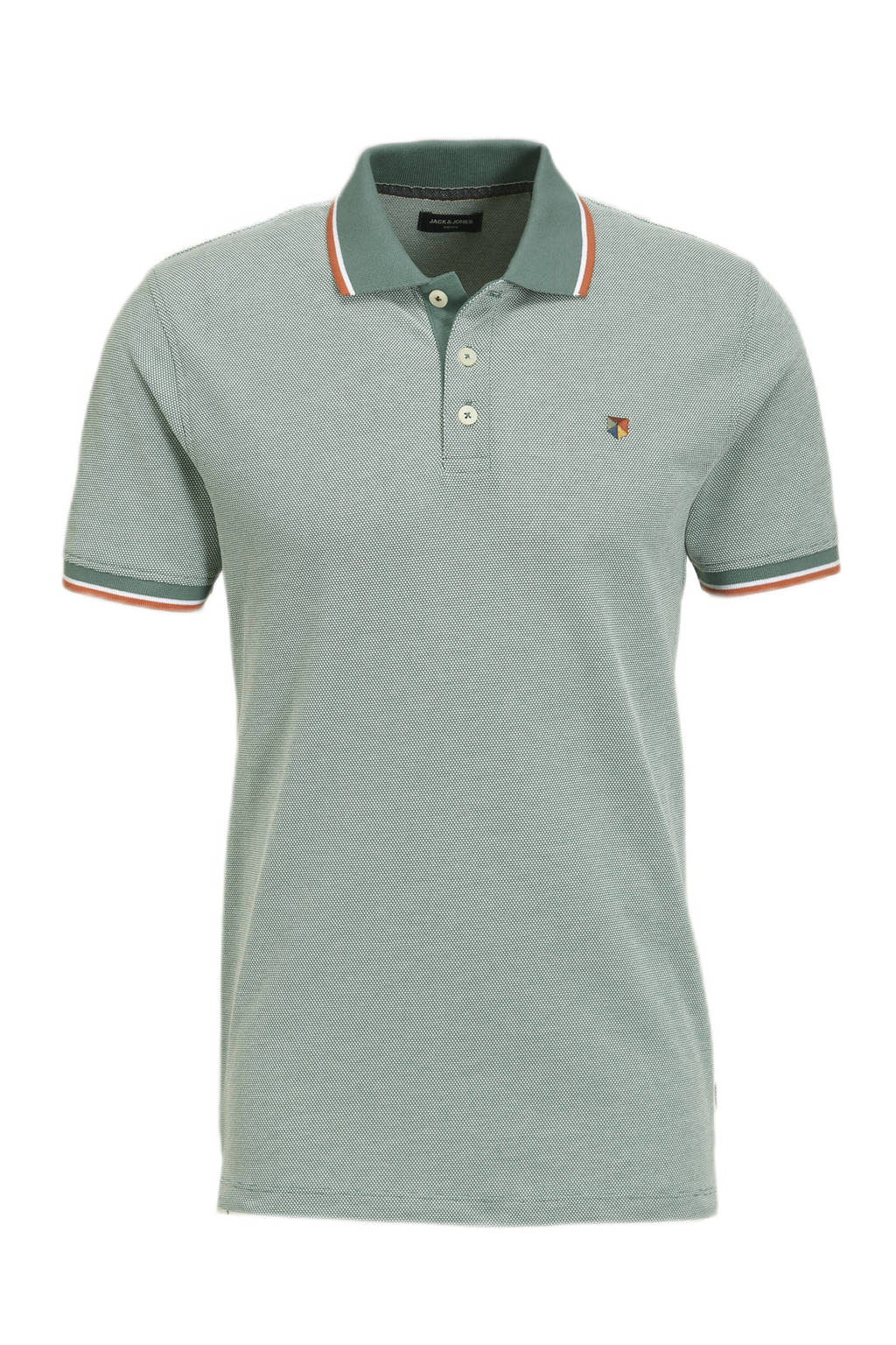 JACK & JONES PREMIUM regular fit polo lichtgroen