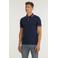 JACK & JONES ESSENTIALS slim fit polo JJEPAULOS van katoen donkerblauw