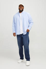 thumbnail: JACK & JONES PLUS SIZE slim fit jeans JJIGLENN JJORIGINAL Plus Size blue denim 812