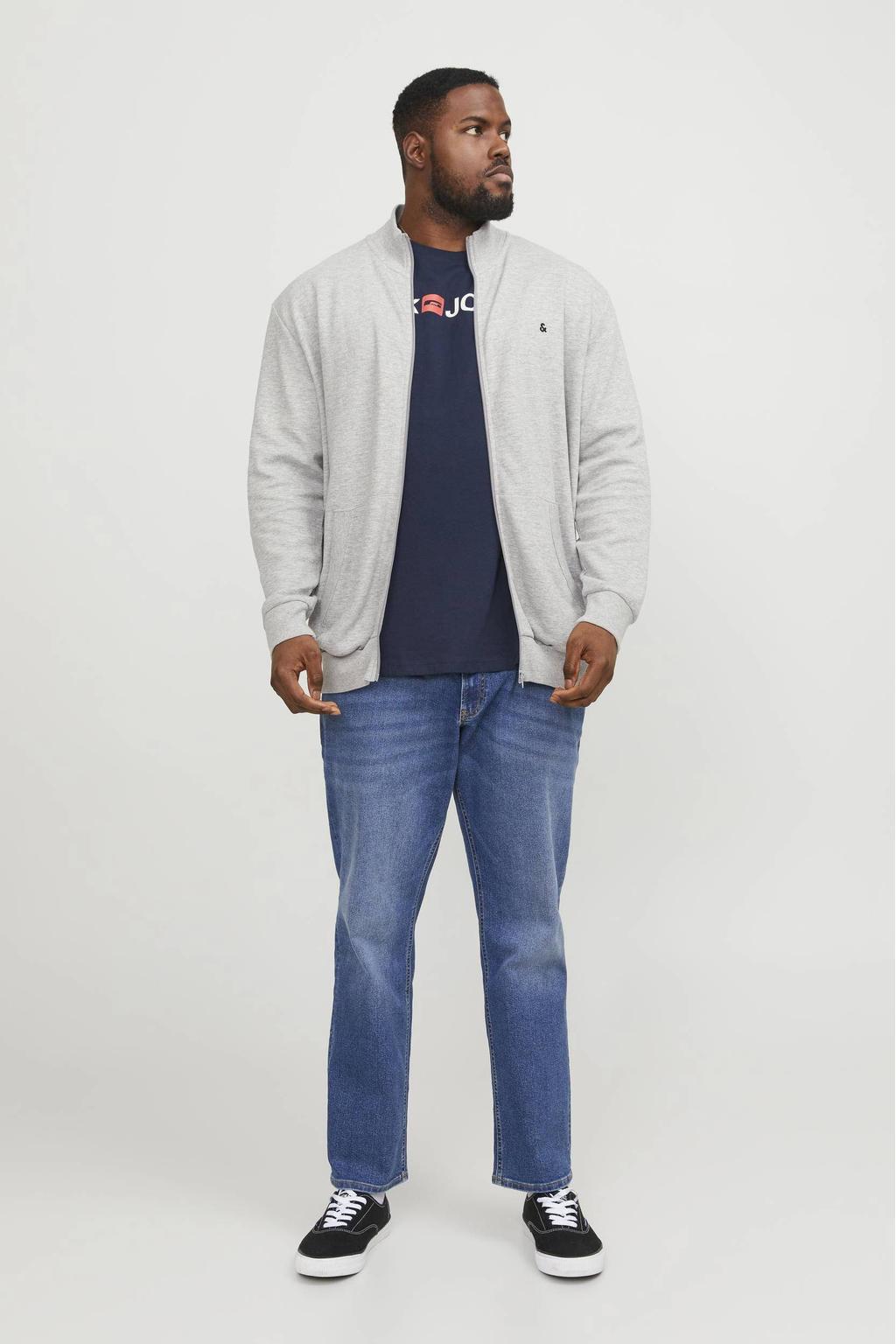 JACK & JONES PLUS SIZE regular T-shirt Plus Size blauw