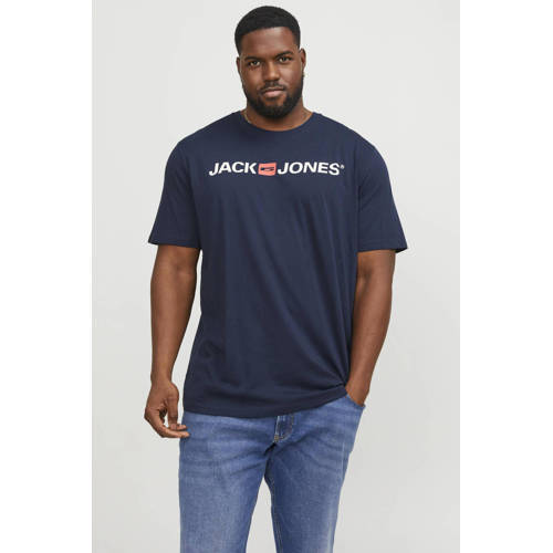 JACK & JONES PLUS SIZE regular T-shirt Plus Size blauw afbeelding