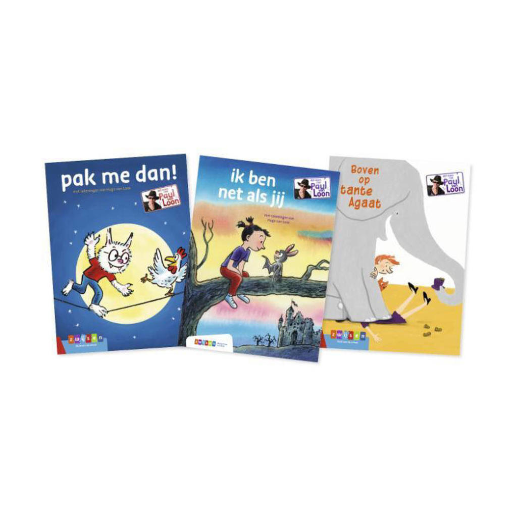 AVI-lezen met Paul van Loon: Pakket AVI-lezen met Paul van Loon groep 3 (3 titels)