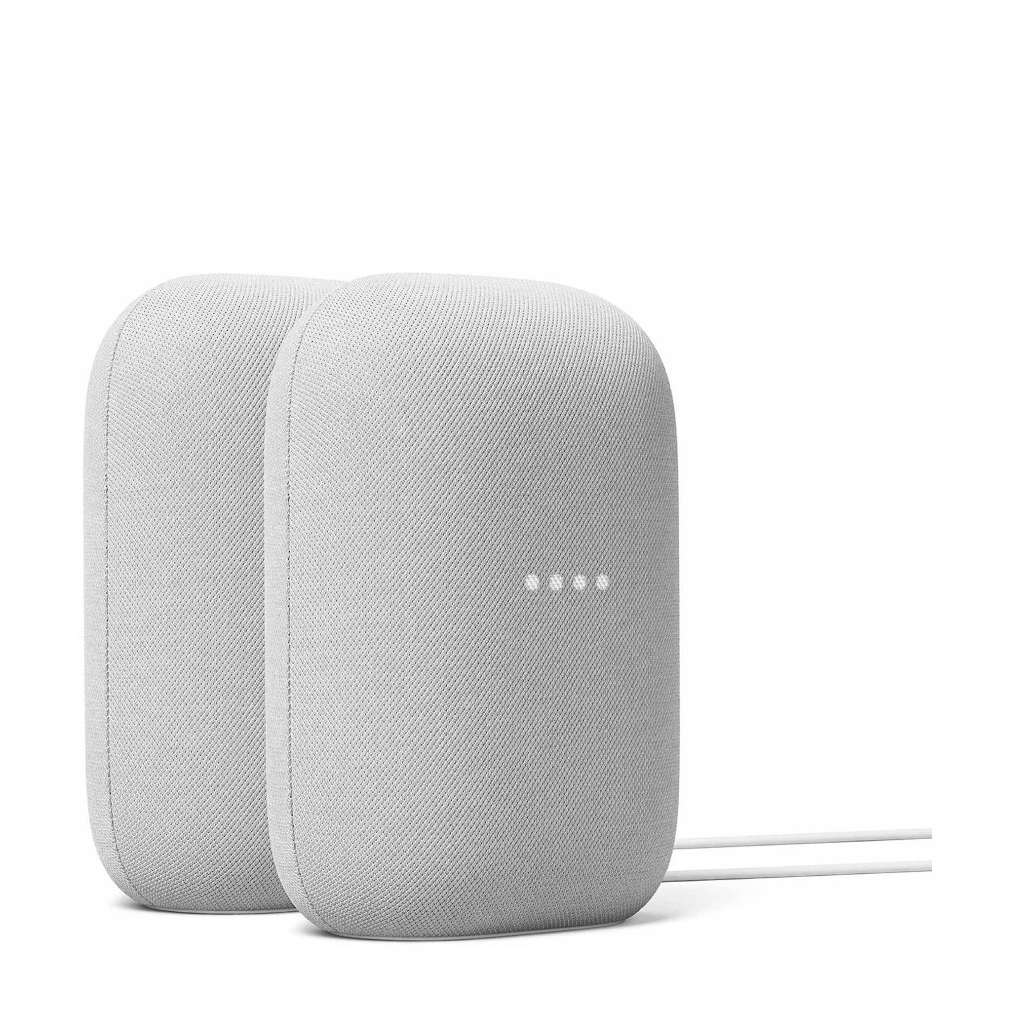 Google Nest Audio 2 Pack Licht Grijs Wehkamp